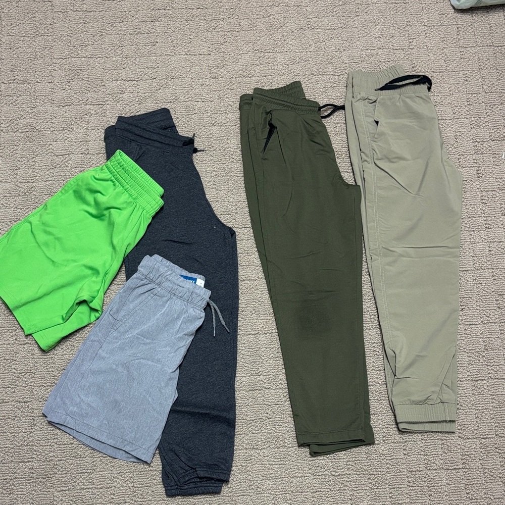Kids Assorted Color Bottoms Set